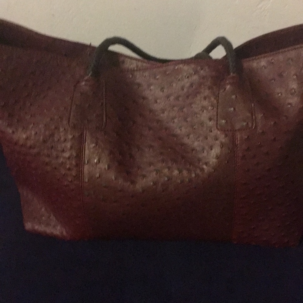 oversized tote w/braided handles